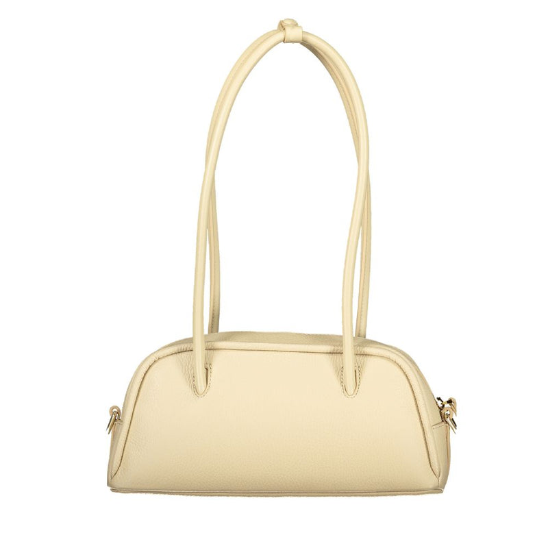 Coccinelle Beige Leather Handbag for Women