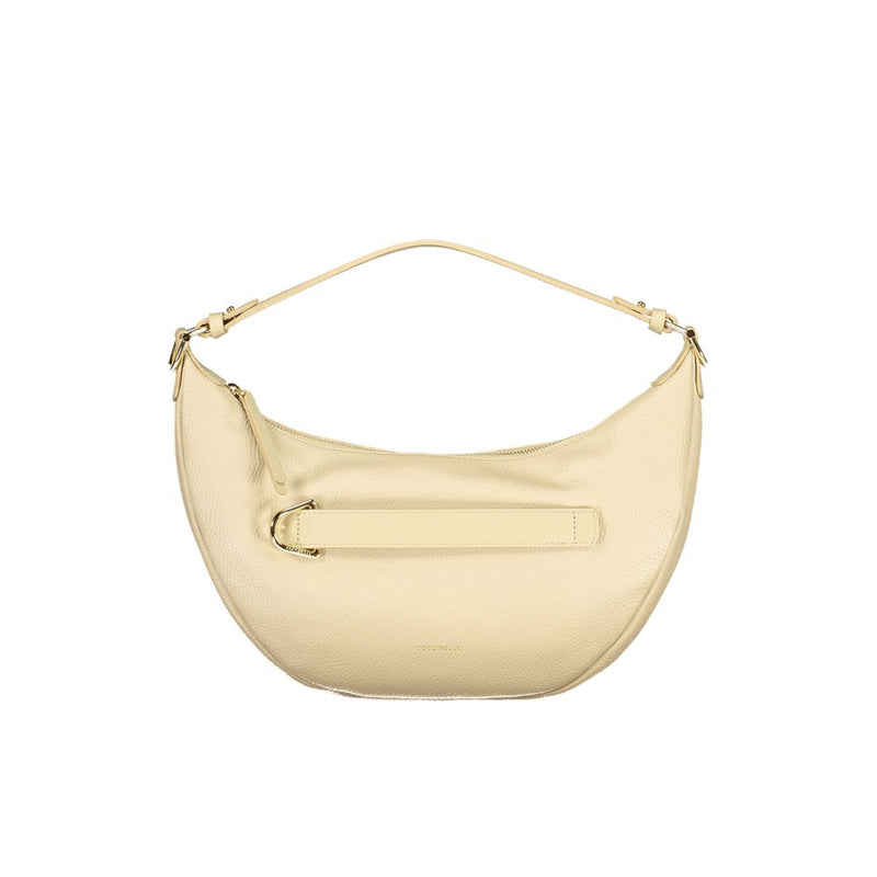 Coccinelle Beige Leather Handbag for Women