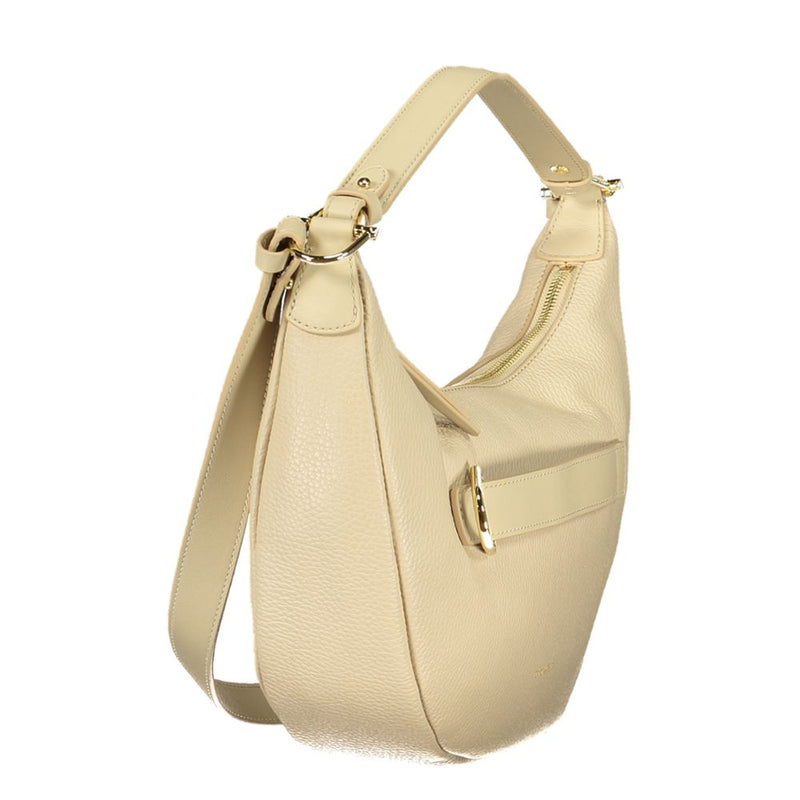Coccinelle Beige Leather Handbag for Women