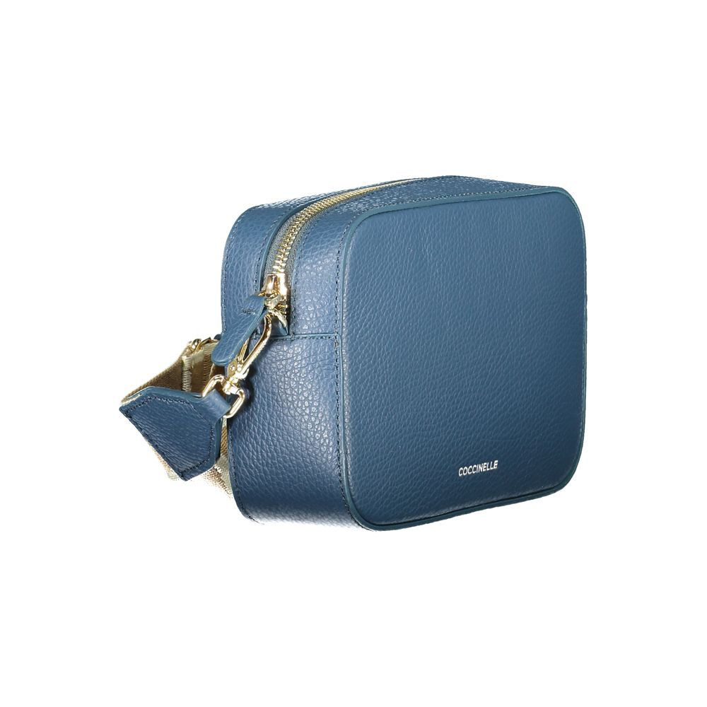 Coccinelle Blue Leather Women's Handbag - Timeless Elegance