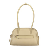 Coccinelle Beige Leather Handbag for Women