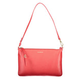 Coccinelle Red Leather Handbag for Women - Stylish & Chic