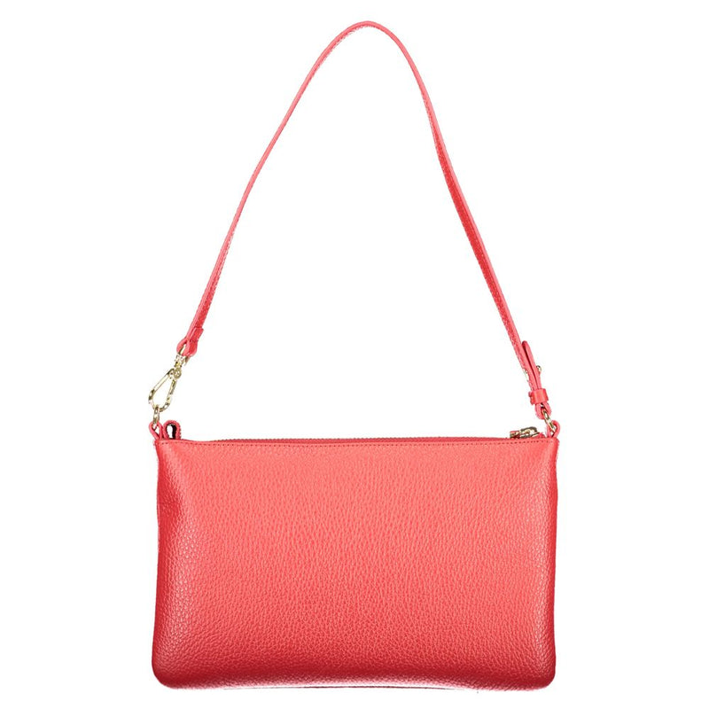 Coccinelle Red Leather Handbag for Women