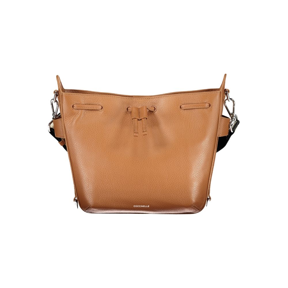 Coccinelle Marrone Pelle Handbag for Women