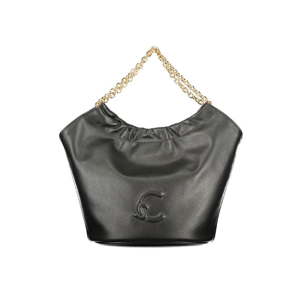 Coccinelle Black Leather Handbag for Women