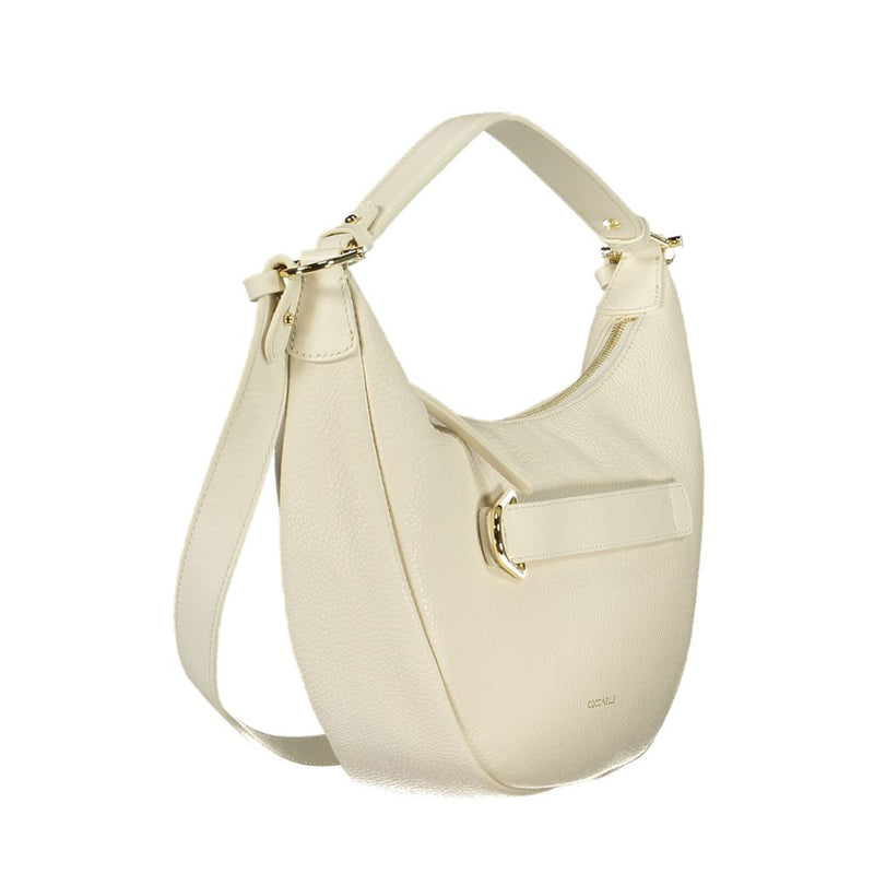 Coccinelle White Leather Handbag for Women
