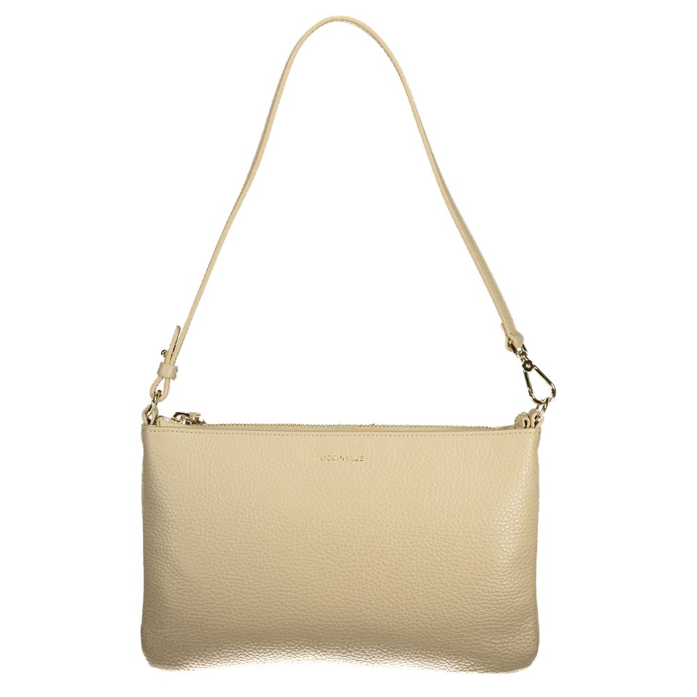 Coccinelle Beige Pelle Women Handbag - Italian Elegance