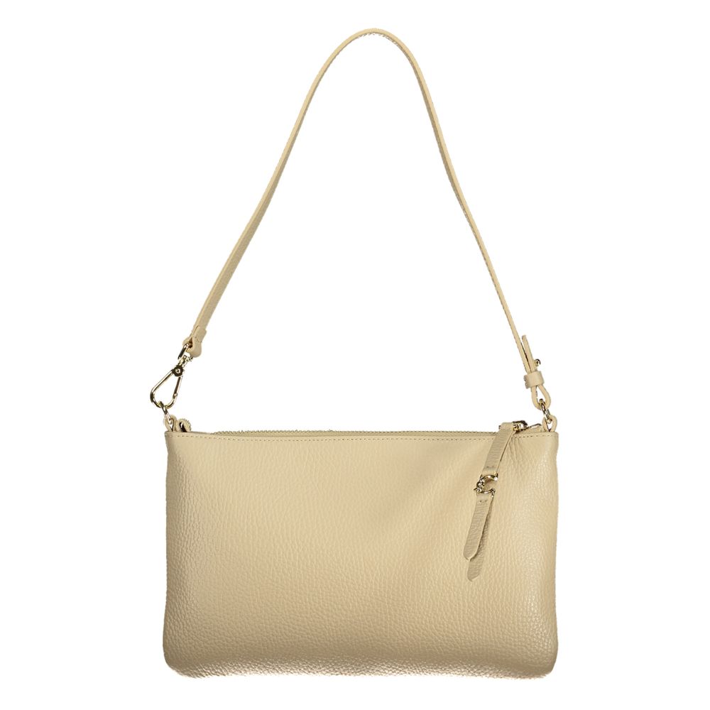 Coccinelle Beige Pelle Women Handbag - Italian Elegance
