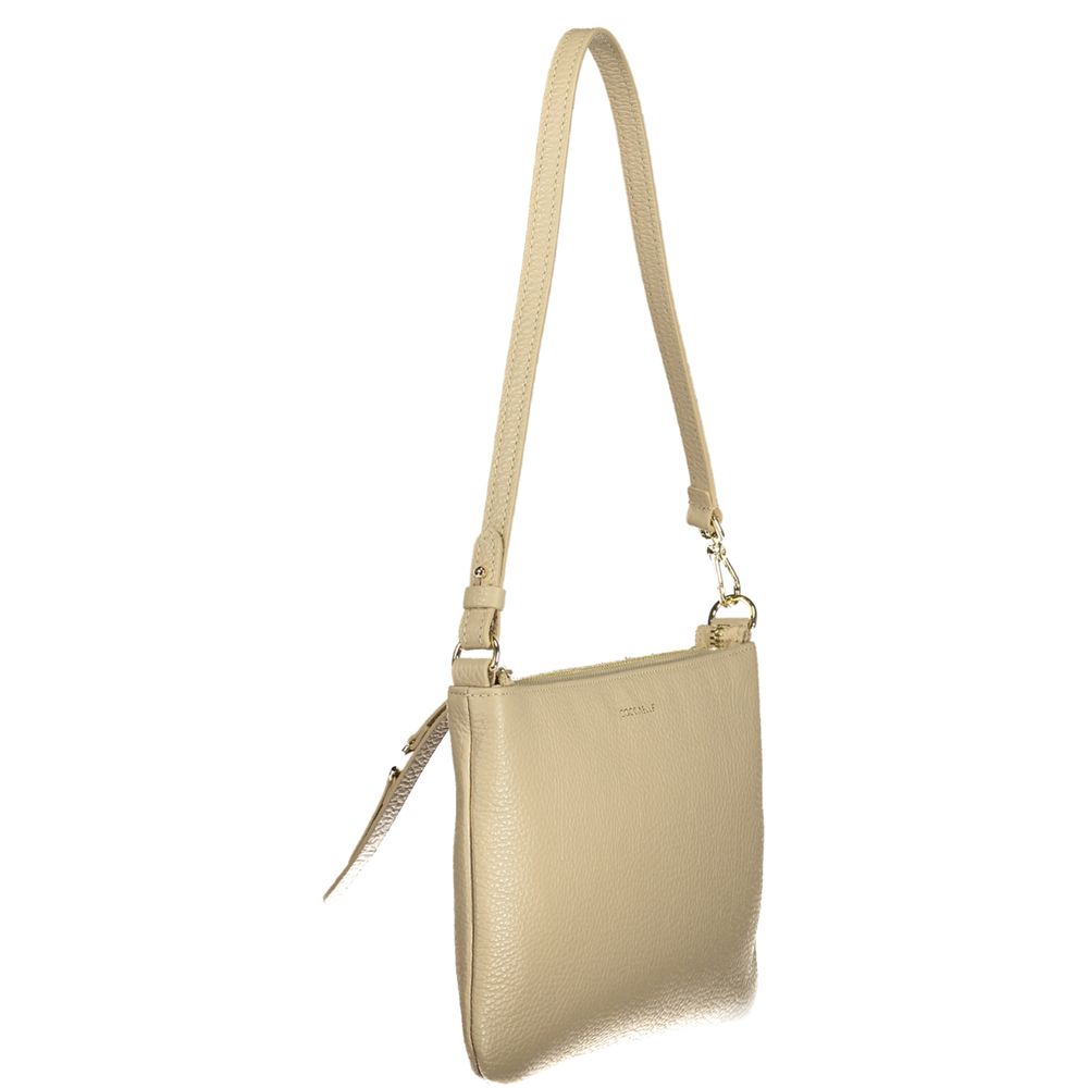 Coccinelle Beige Pelle Women Handbag - Italian Elegance