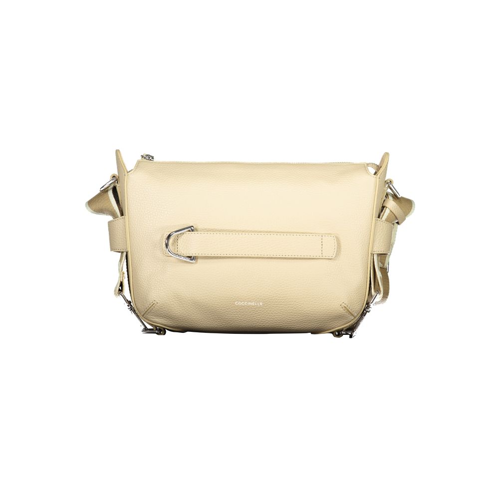 Coccinelle Beige Leather Women's Handbag