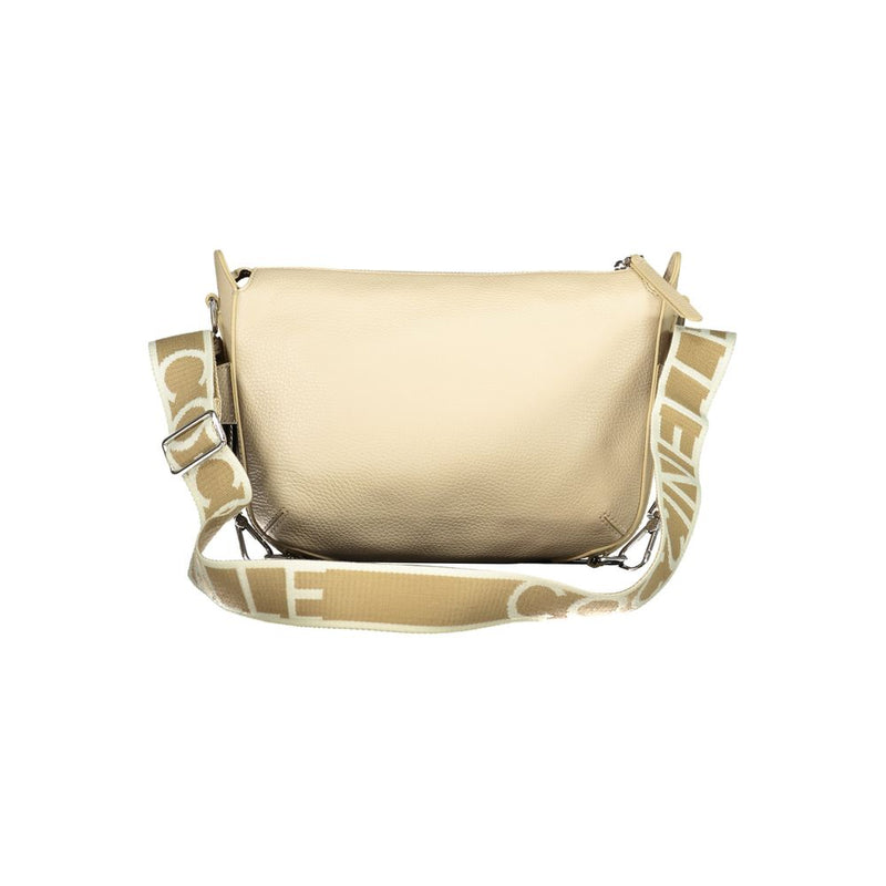 Coccinelle Beige Leather Women's Handbag - Timeless Elegance