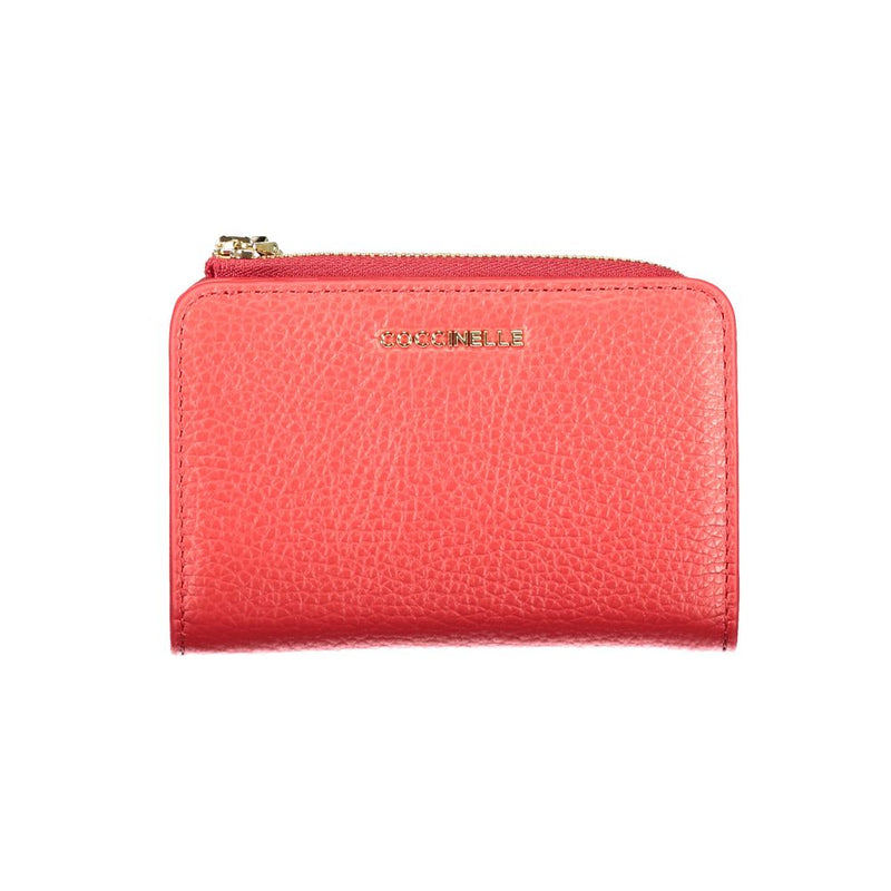Coccinelle Rosso Leather Wallet for Women