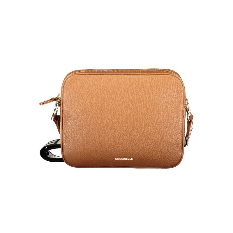 Coccinelle Marrone Pelle Sac à Main Femme