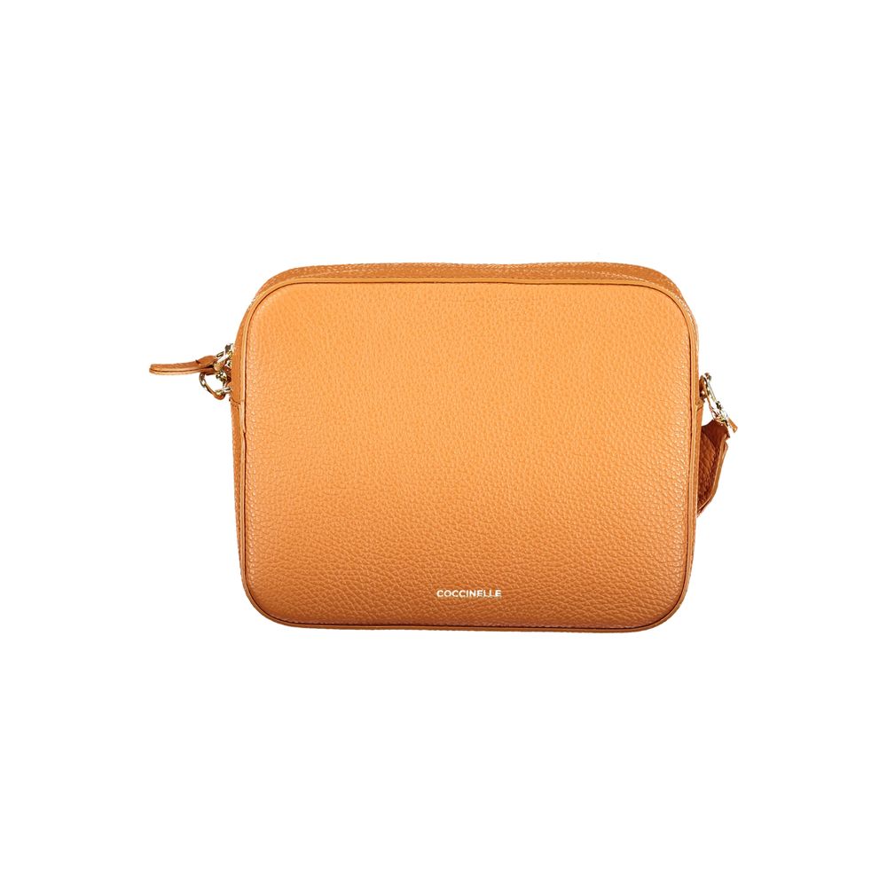 Coccinelle Arancione Leather Handbag for Women