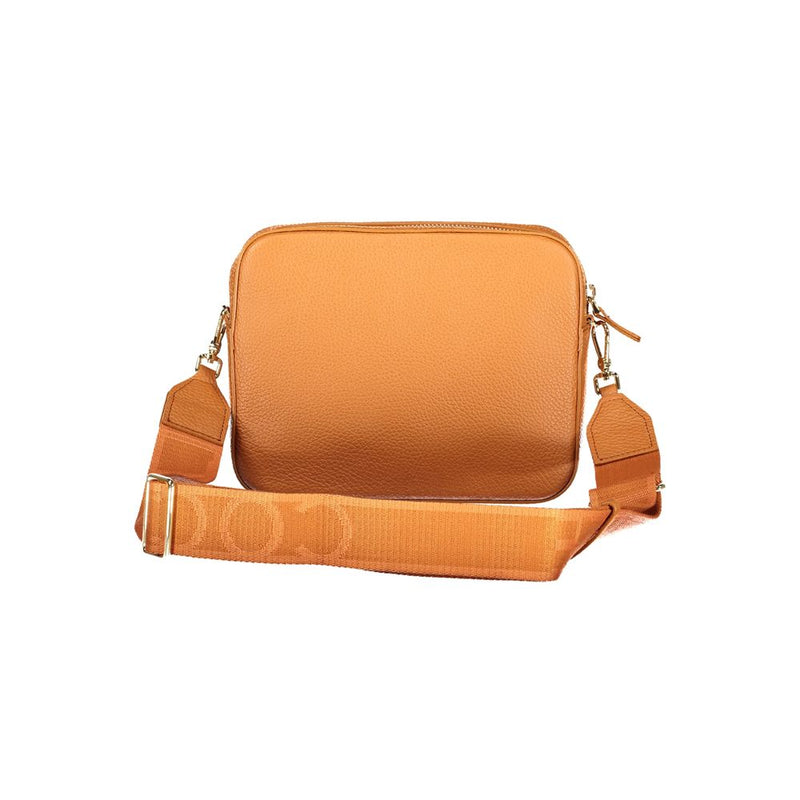Coccinelle Arancione Leather Handbag for Women