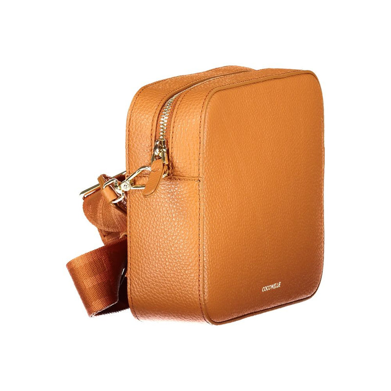 Coccinelle Arancione Leather Handbag for Women