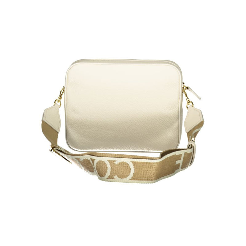 Coccinelle Bianco Pelle Handbag for Women