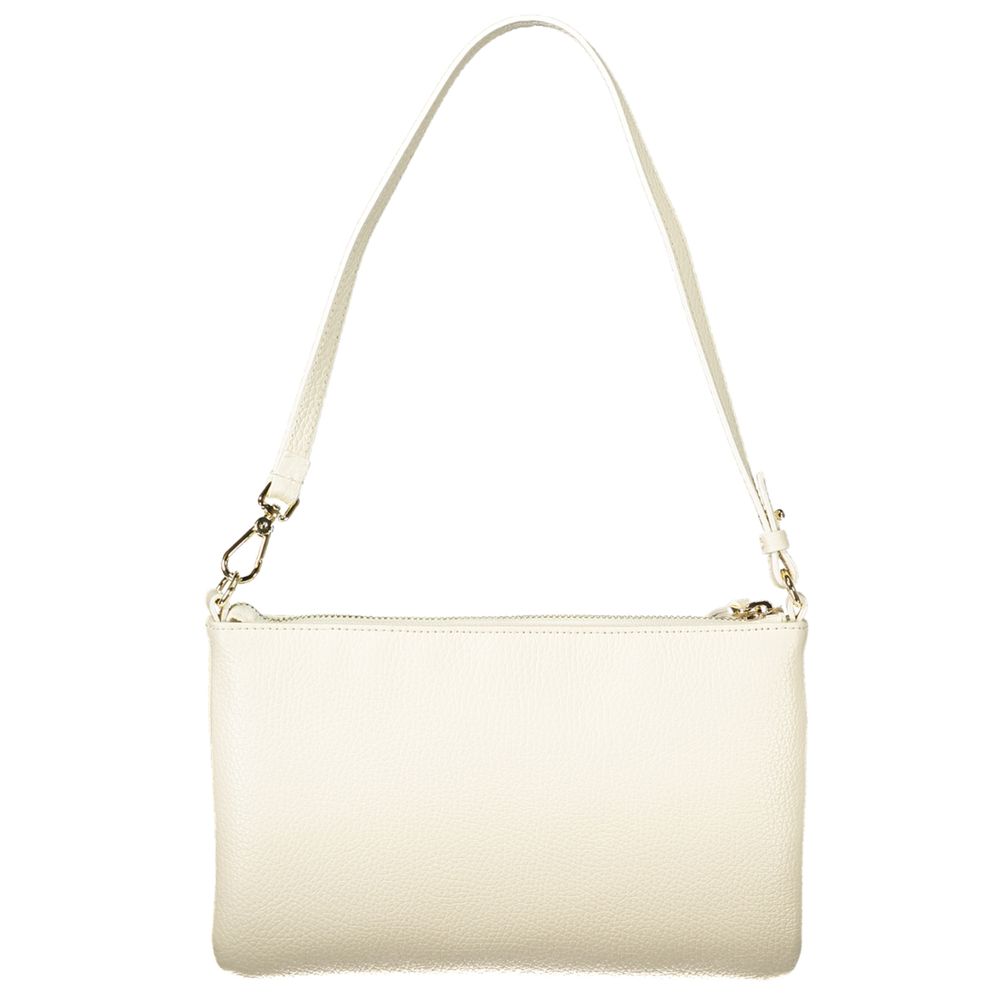 Coccinelle C-Easy Bianco Pelle Handbag for Women