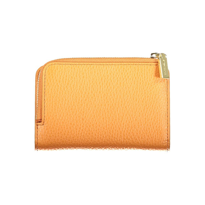 Coccinelle Arancione Leather Wallet for Women