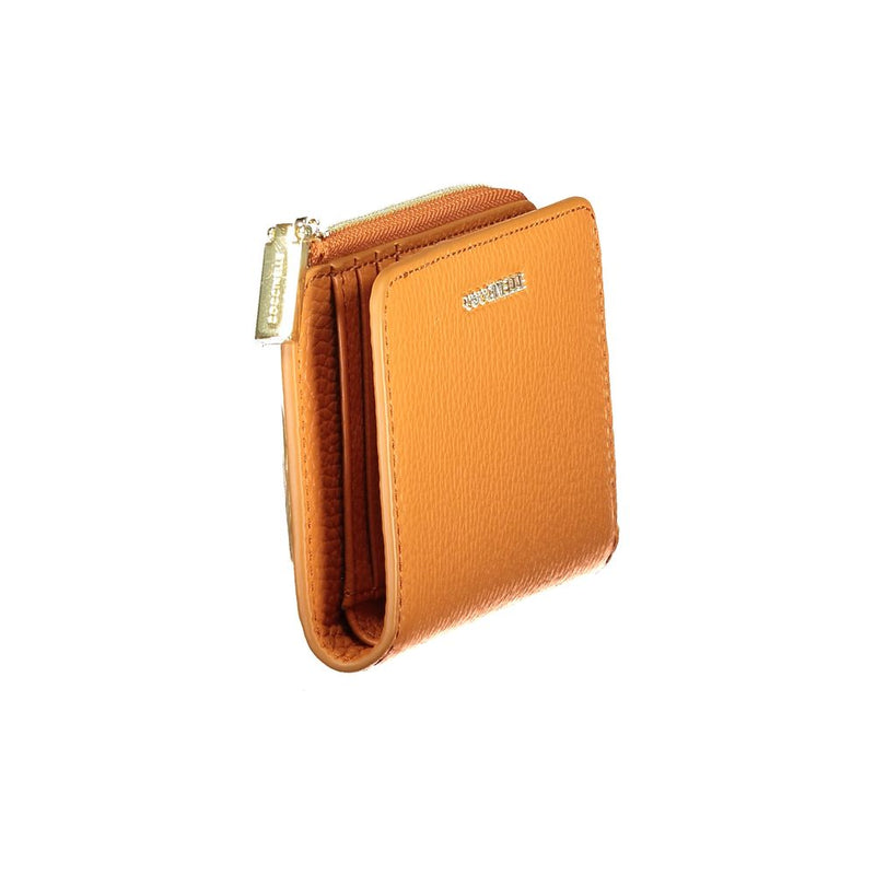 Coccinelle Arancione Leather Wallet for Women