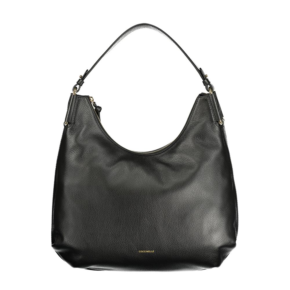 Coccinelle Nero Pelle Women's Handbag - Italian Luxury