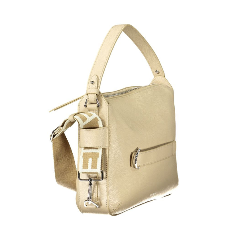 Coccinelle Beige Leather Handbag for Women