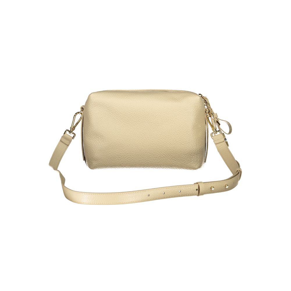 Coccinelle Beige Leather Handbag for Women - CO-43532