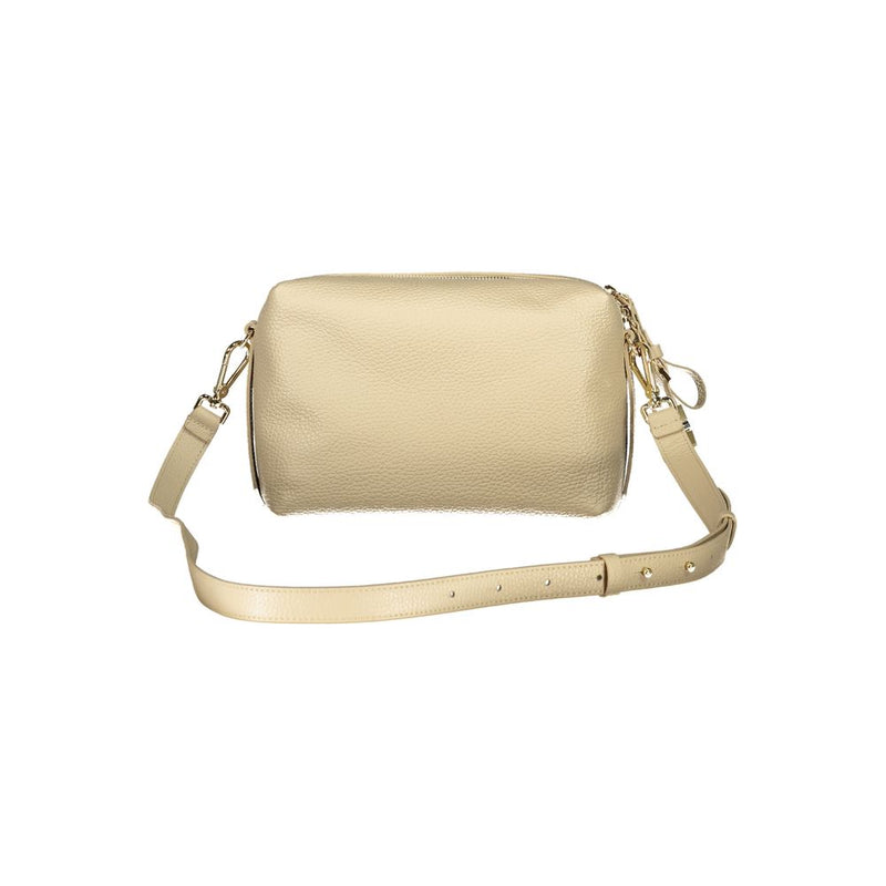 Coccinelle Beige Leather Handbag for Women