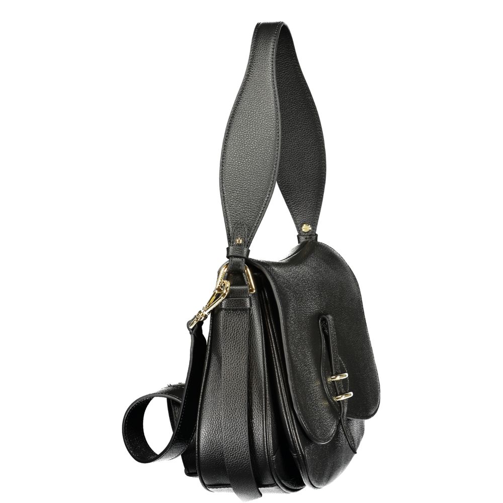 Coccinelle Beige Pelle Handbag for Women - Elegant Nero Design
