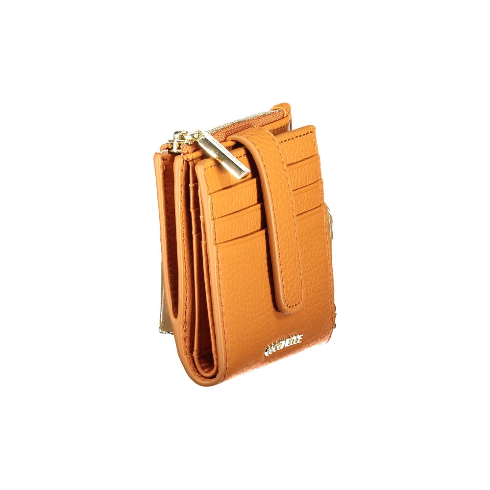 Coccinelle Arancione Pelle Women's Wallet - Stylish & Functional