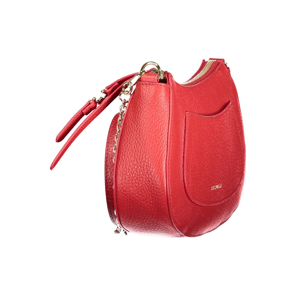 Coccinelle Rosso Pelle Women Handbag - Italian Elegance