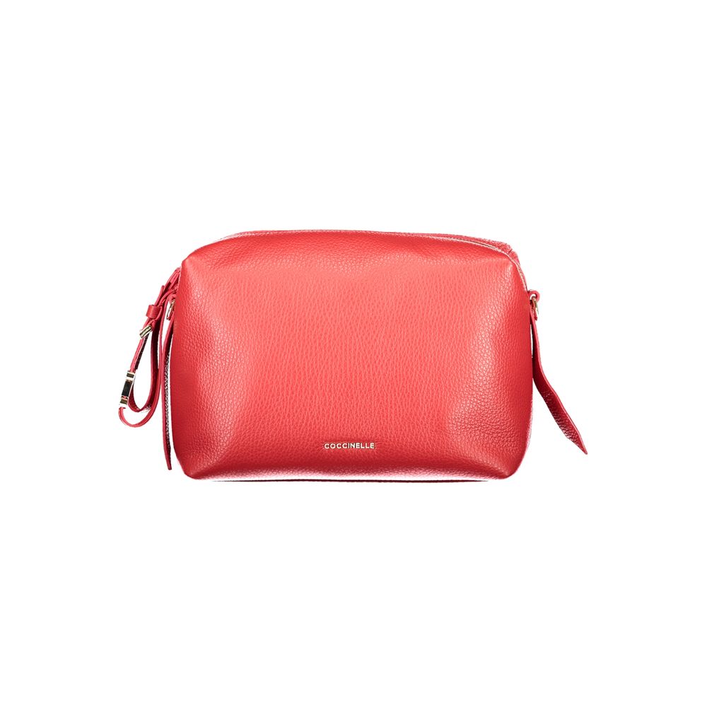 Coccinelle Rosso Pelle Women's Handbag - Timeless Elegance
