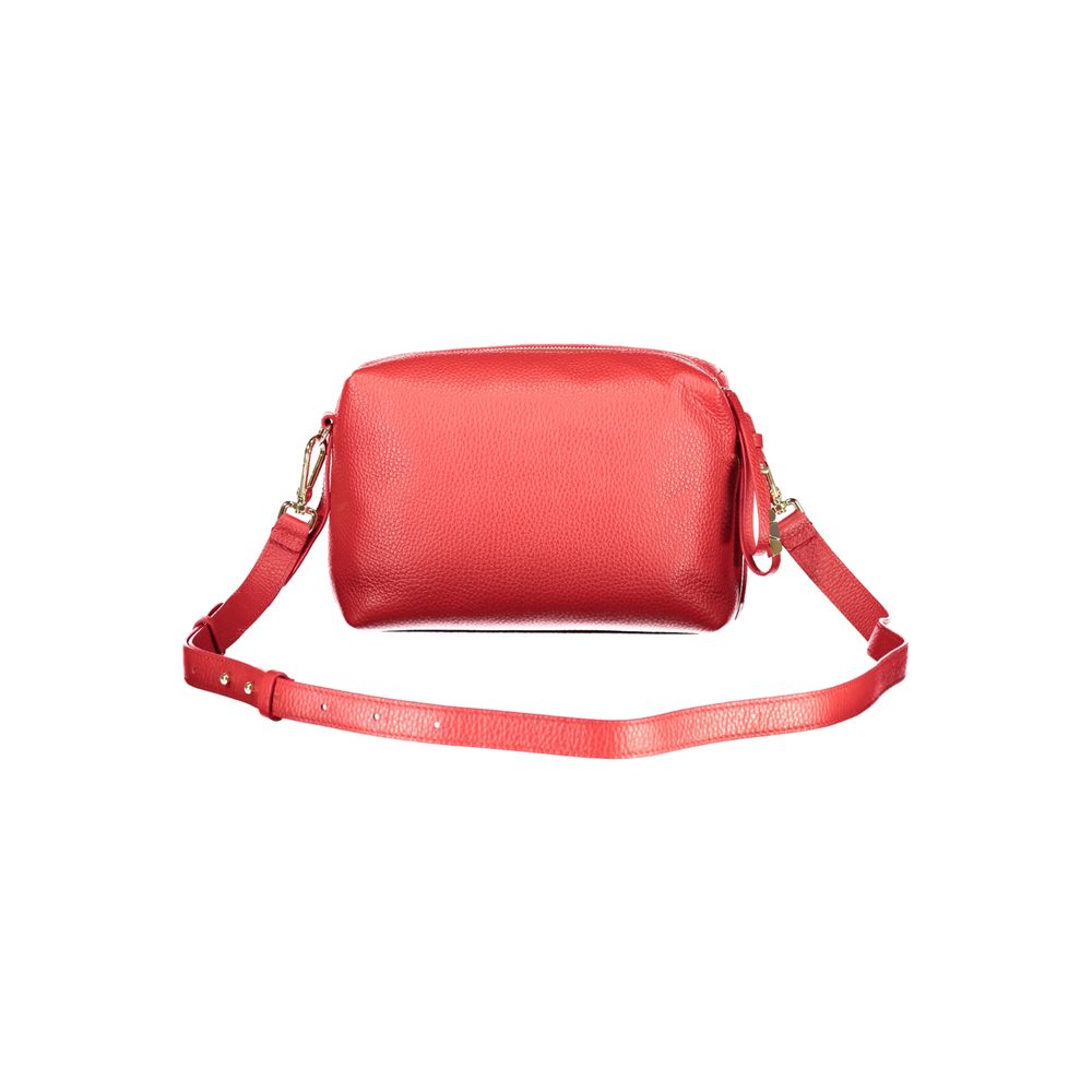 Coccinelle Rosso Pelle Women's Handbag - Timeless Elegance