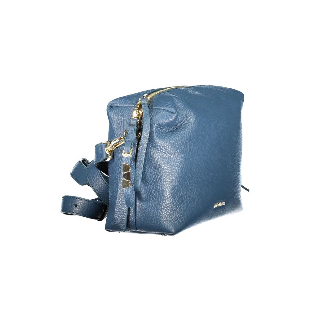 Coccinelle Blu Pelle Women's Handbag - Timeless Italian Elegance