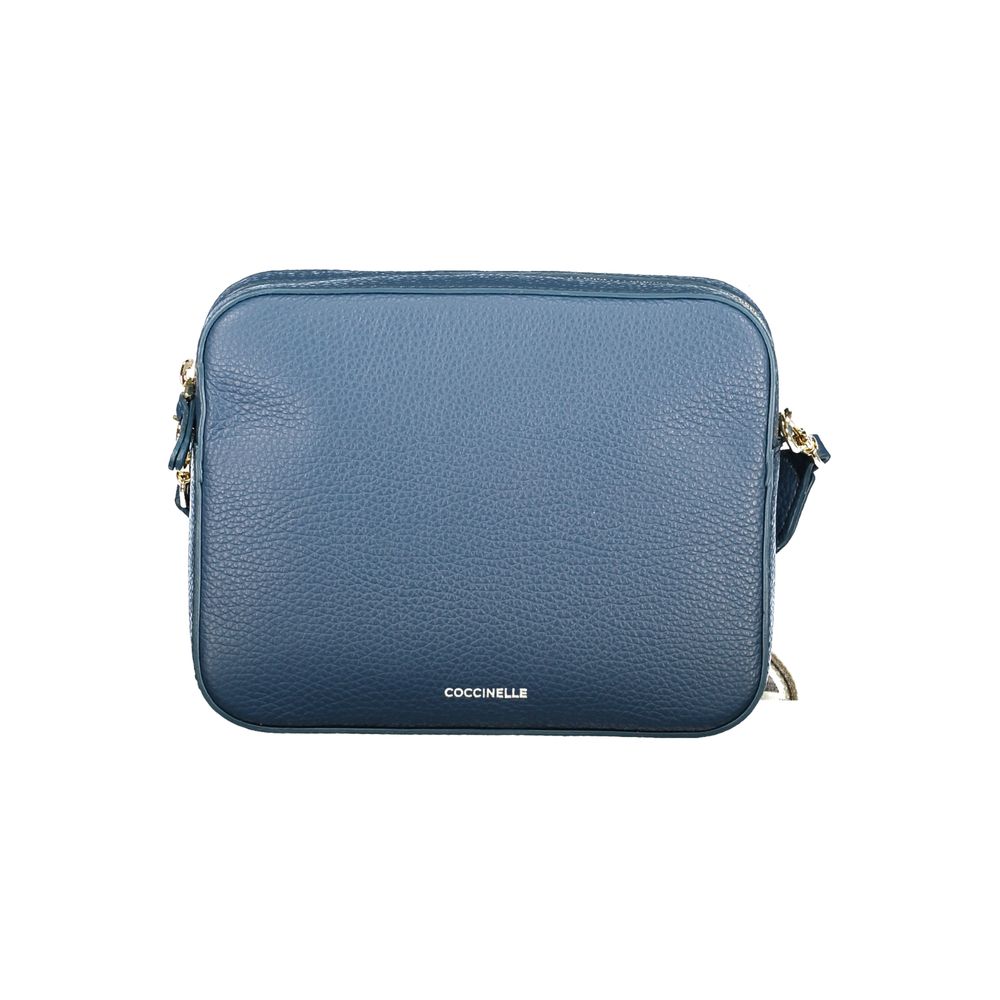 Coccinelle Blu Pelle Donna Borsa - Elegant Blue Handbag