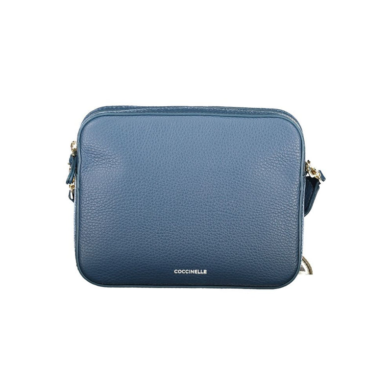 Coccinelle Blu Pelle Donna Borsa - Élégance Italienne