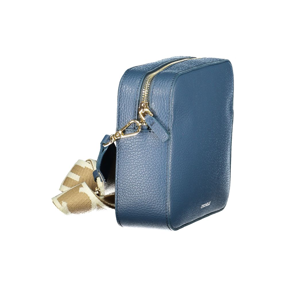Coccinelle Blu Pelle Donna Borsa - Elegant Blue Handbag