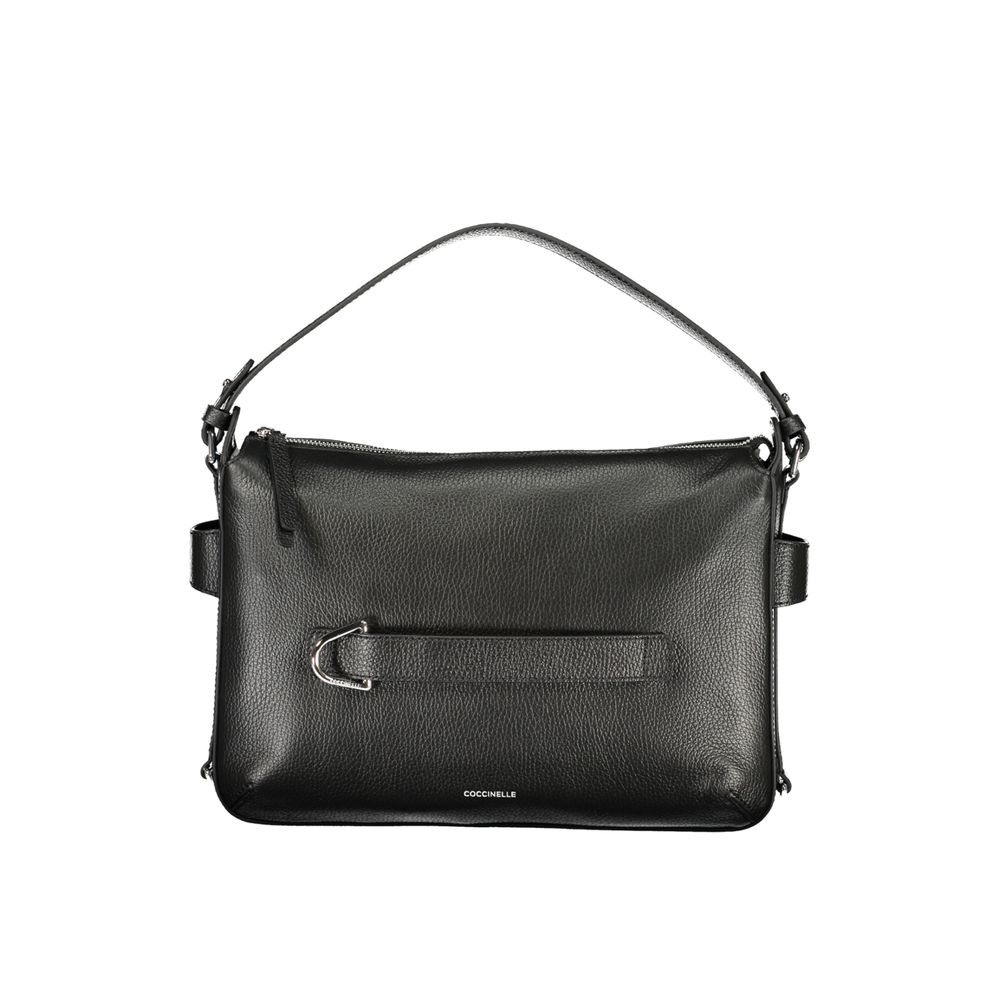 Coccinelle Nero Pelle Women's Handbag - Italian Luxury