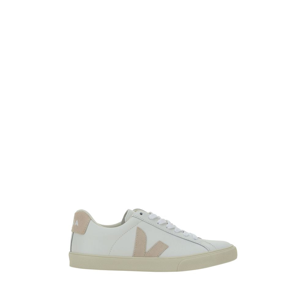 Baskets basses Veja Bos Taurus en cuir de veau blanc