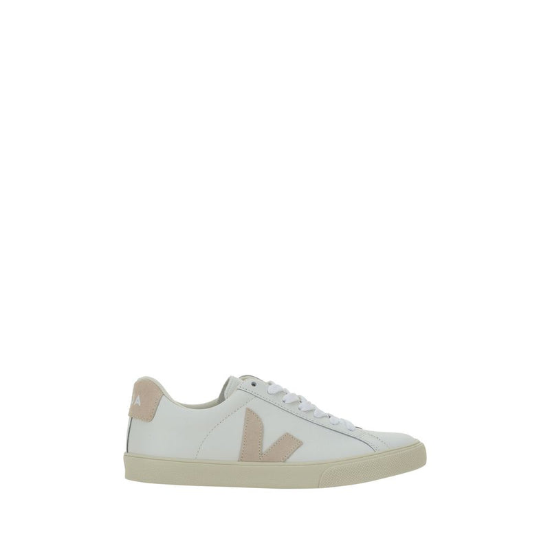 Baskets basses Veja Bos Taurus en cuir de veau blanc