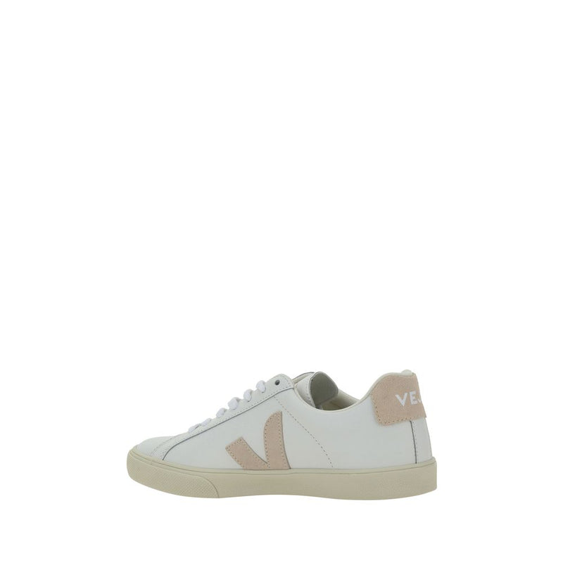 Baskets basses Veja Bos Taurus en cuir de veau blanc