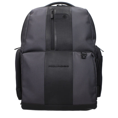 Piquadro Grijze Nylon Rugzak