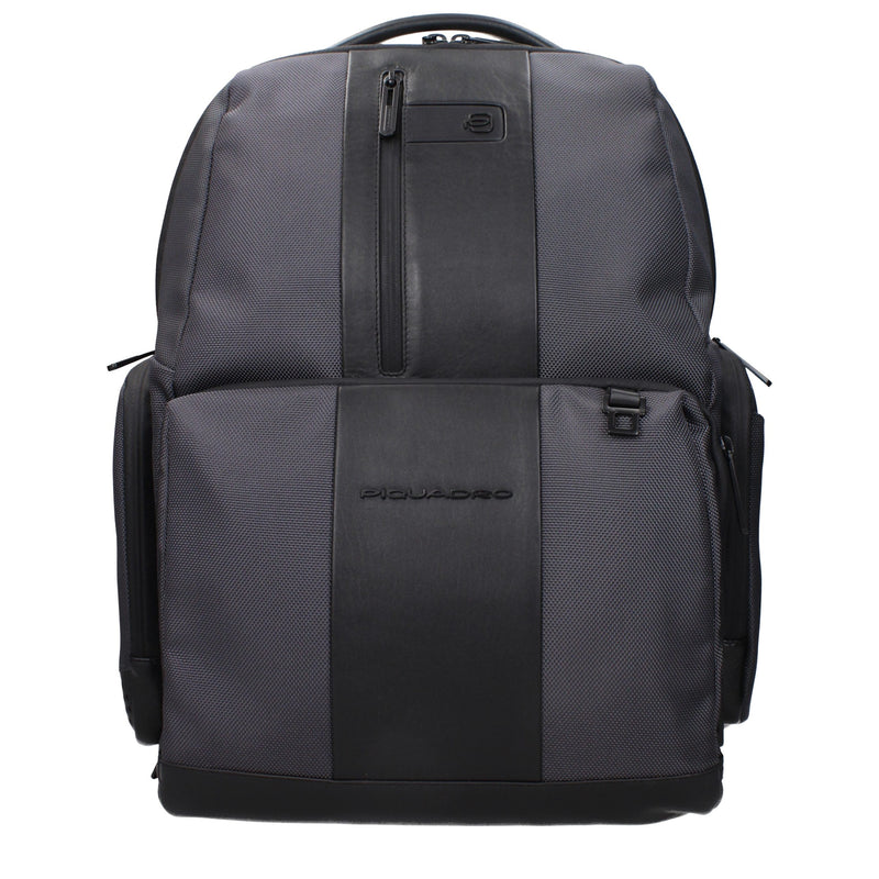 Piquadro CA4532BR2SGRN Gray Nylon Backpack