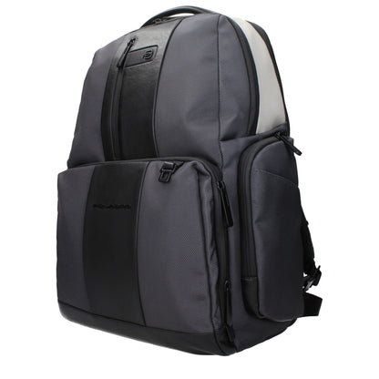 Piquadro Grijze Nylon Rugzak
