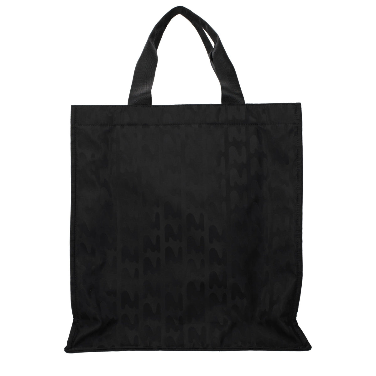 MSGM Black Fabric Handbag - Stylish and Versatile