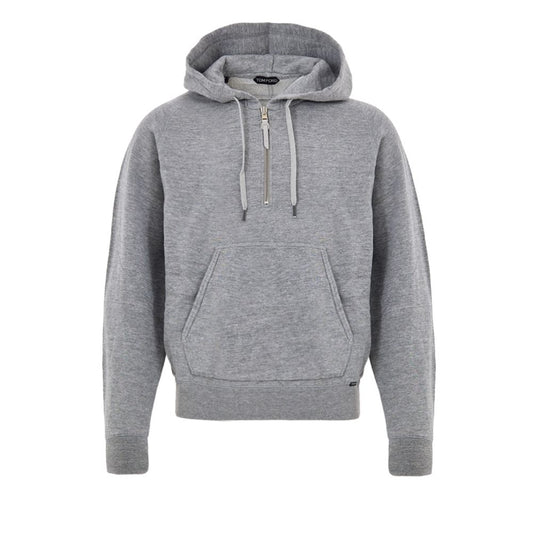 Tom Ford Grijze Katoenen Hoodie