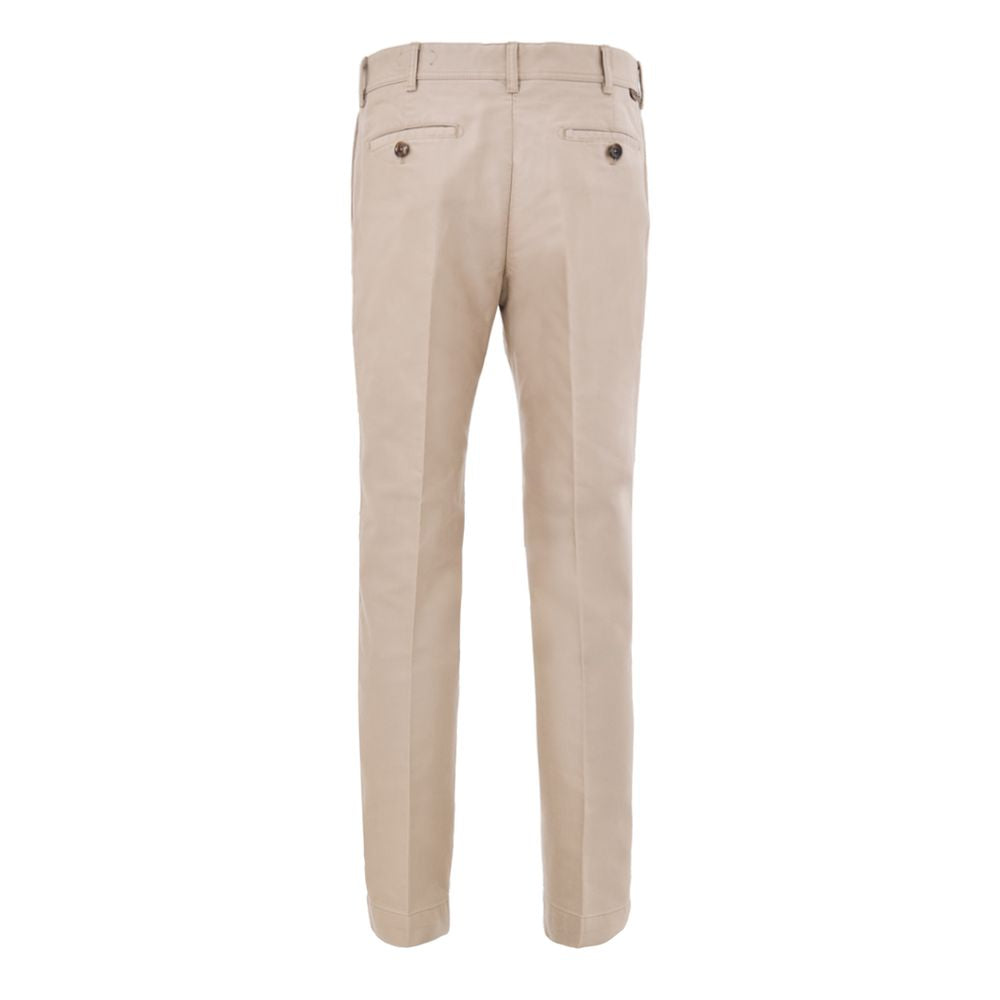 Pantalon chino en coton beige Tom Ford