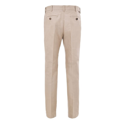Tom Ford Beige Katoenen Chinobroek