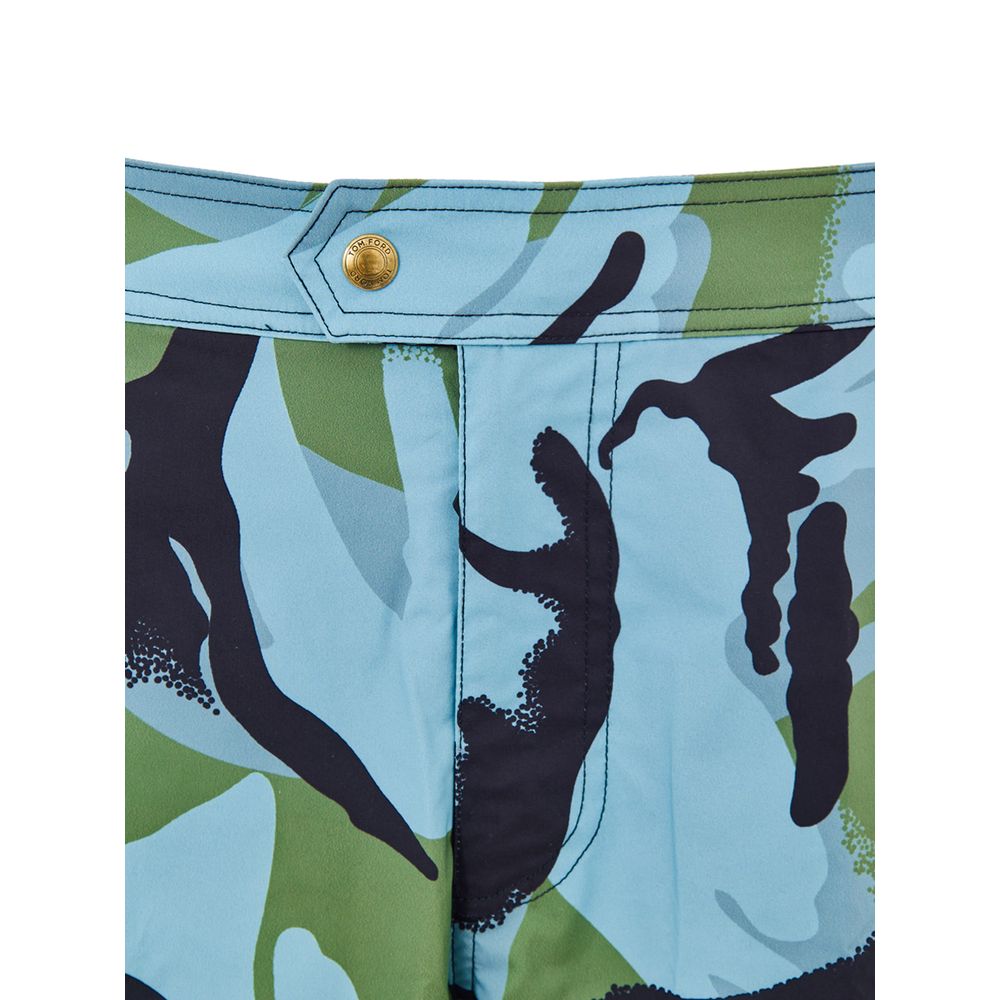 Tom Ford Multicolor Polyamide Swim Shorts - Stylish Swimwear