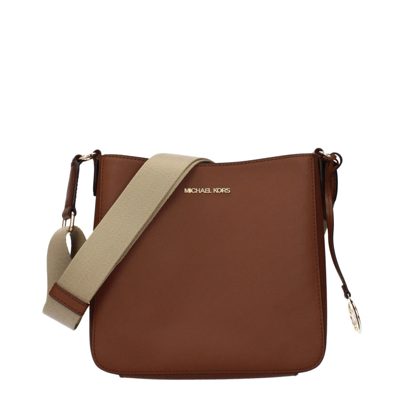 Michael Kors Brown Leather Shoulder Bag - Stylish & Versatile